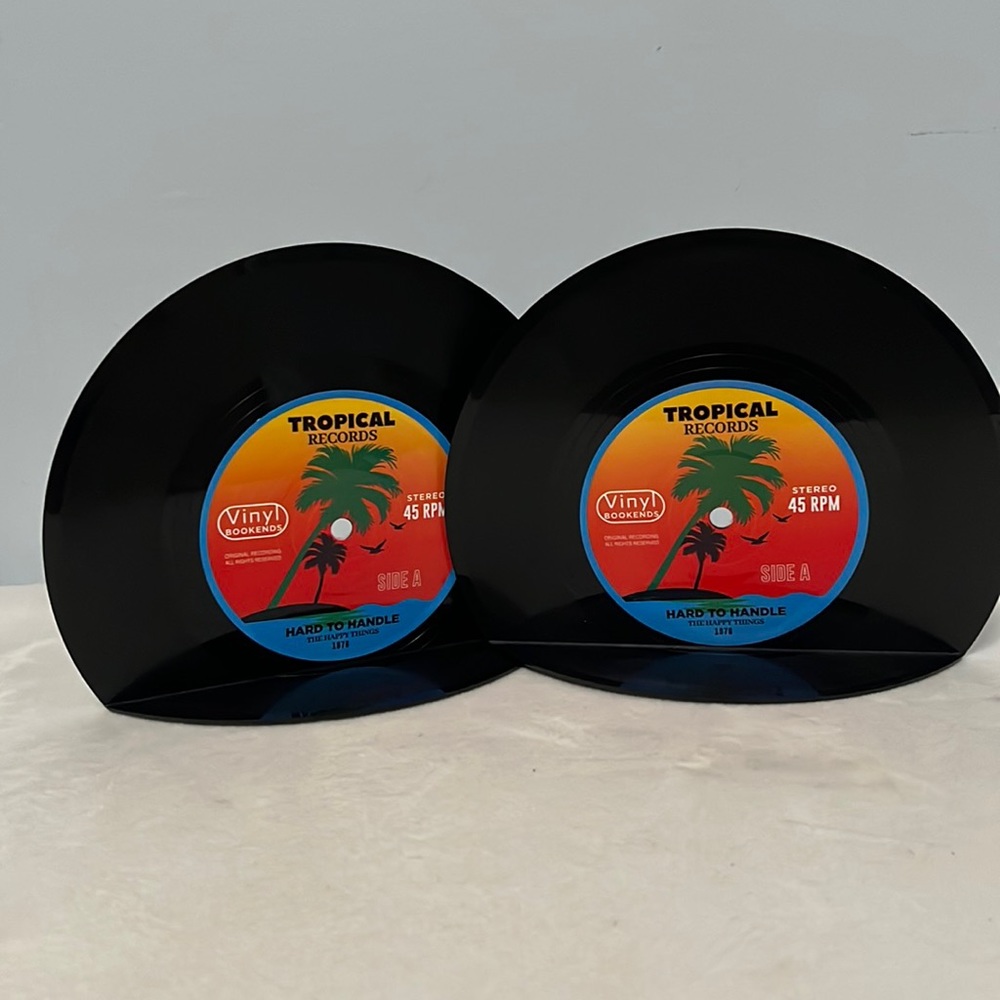 Vinyl Bookends